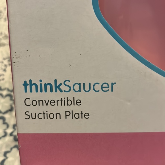 New in Original Box thinkbaby Convertible Suction Plate in Pink - Picture 2 of 11